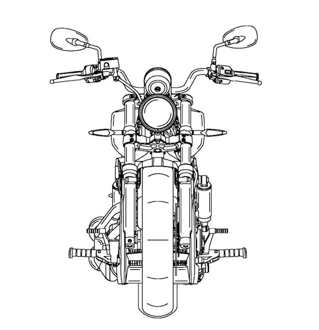 victory octane patent drawing 6 dxch Kình địch của Harley Davidson 1.200 tung ảnh phác thảo cực ngầu
